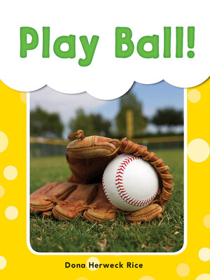 cover image of Play Ball! Read-along ebook